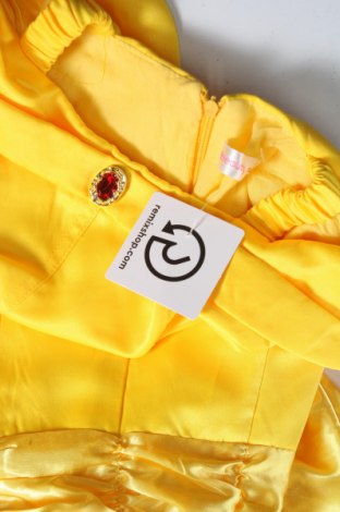 Detské šaty , Veľkosť 6-7y/ 122-128 cm, Farba Žltá, Cena  14,00 €