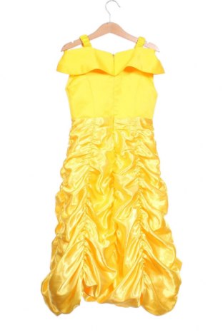 Детска рокля, Размер 6-7y/ 122-128 см, Цвят Жълт, Цена 27,37 лв.