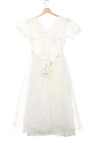 Kinderkleid, Größe 12-13y/ 158-164 cm, Farbe Weiß, Preis € 17,34