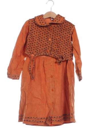 Детска рокля, Размер 5-6y/ 116-122 см, Цвят Кафяв, Цена 25,00 лв.