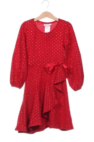 Детска рокля Bonnie Jean, Размер 6-7y/ 122-128 см, Цвят Червен, Цена 14,40 лв.