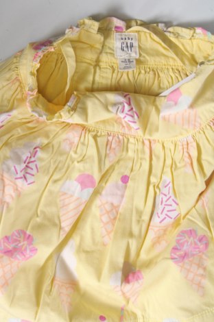 Rochie pentru copii Gap Baby, Mărime 3-6m/ 62-68 cm, Culoare Galben, Preț 29,92 Lei