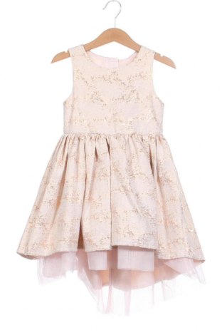 Детска рокля H&M, Размер 3-4y/ 104-110 см, Цвят Екрю, Цена 19,20 лв.