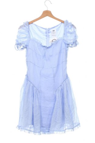 Детска рокля H&M, Размер 12-13y/ 158-164 см, Цвят Син, Цена 5,22 лв.