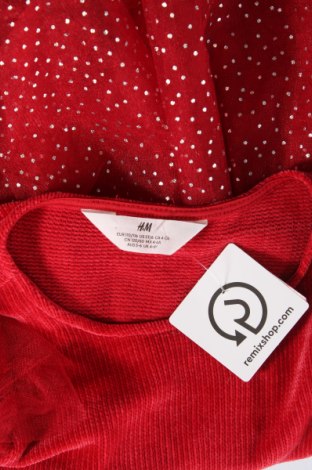Детска рокля H&M, Размер 4-5y/ 110-116 см, Цвят Червен, Цена 12,19 лв.