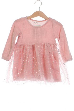 Detské šaty  H&M, Veľkosť 18-24m/ 86-98 cm, Farba Popolavo ružová, Cena  9,86 €