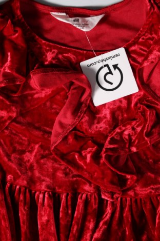 Kinderkleid H&M, Größe 6-7y/ 122-128 cm, Farbe Rot, Preis 22,27 €