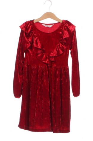 Детска рокля H&M, Размер 6-7y/ 122-128 см, Цвят Червен, Цена 10,56 лв.