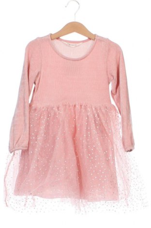 Детска рокля H&M, Размер 4-5y/ 110-116 см, Цвят Розов, Цена 32,00 лв.