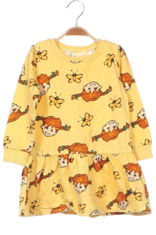 Детска рокля H&M, Размер 2-3y/ 98-104 см, Цвят Жълт, Цена 9,60 лв.