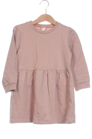 Детска рокля H&M, Размер 3-4y/ 104-110 см, Цвят Розов, Цена 10,12 лв.
