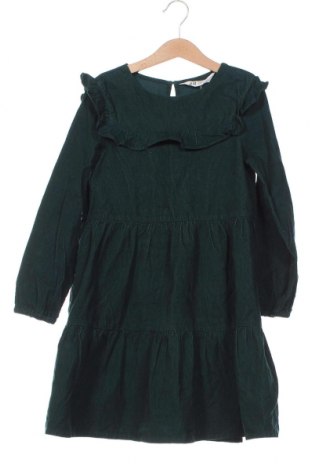 Детска рокля H&M, Размер 6-7y/ 122-128 см, Цвят Зелен, Цена 16,20 лв.