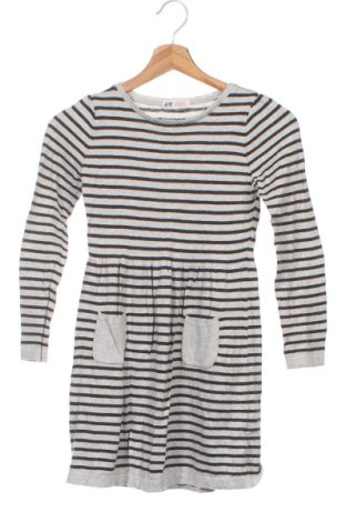 Детска рокля H&M, Размер 8-9y/ 134-140 см, Цвят Сив, Цена 15,60 лв.