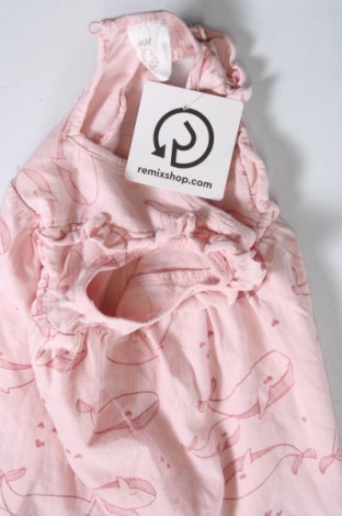 Dziecięca sukienka H&M, Rozmiar 3-6m/ 62-68 cm, Kolor Różowy, Cena 50,57 zł