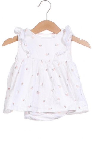 Детска рокля H&M, Размер 3-6m/ 62-68 см, Цвят Бял, Цена 22,00 лв.