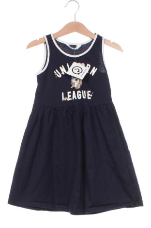 Детска рокля H&M, Размер 4-5y/ 110-116 см, Цвят Син, Цена 12,60 лв.