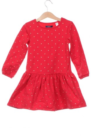 Kinderkleid Okaidi, Größe 3-4y/ 104-110 cm, Farbe Rot, Preis 12,25 €