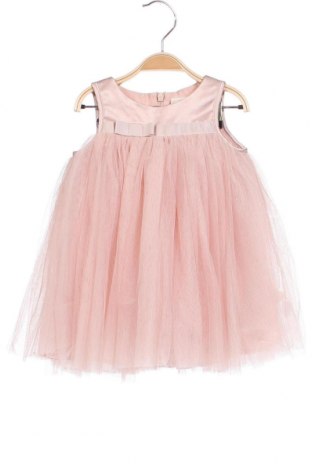 Детска рокля Pomp De Lux, Размер 12-18m/ 80-86 см, Цвят Розов, Цена 18,81 лв.