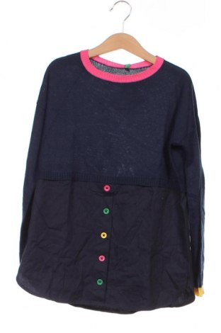 Παιδικό φόρεμα United Colors Of Benetton, Μέγεθος 4-5y/ 110-116 εκ., Χρώμα Μπλέ, Τιμή 8,17 €