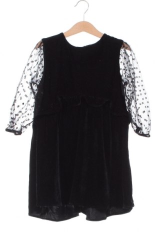 Детска рокля Zara, Размер 4-5y/ 110-116 см, Цвят Черен, Цена 35,00 лв.