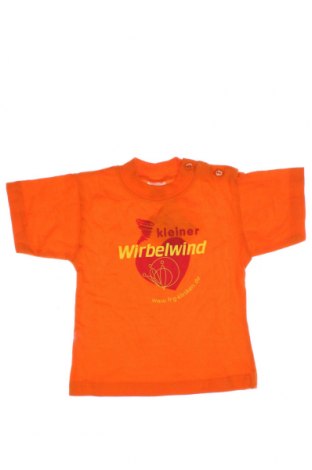 Kinder T-Shirt, Größe 9-12m/ 74-80 cm, Farbe Orange, Preis 1,84 €