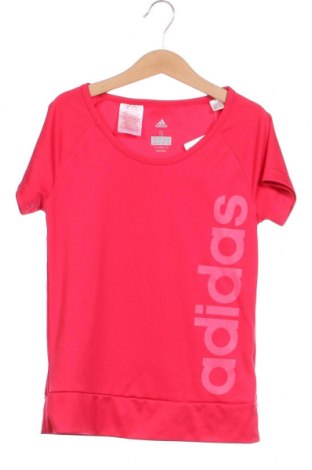 Детска тениска Adidas, Размер 9-10y/ 140-146 см, Цвят Червен, Цена 27,37 лв.