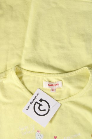 Детска тениска Catimini, Размер 11-12y/ 152-158 см, Цвят Жълт, Цена 15,64 лв.