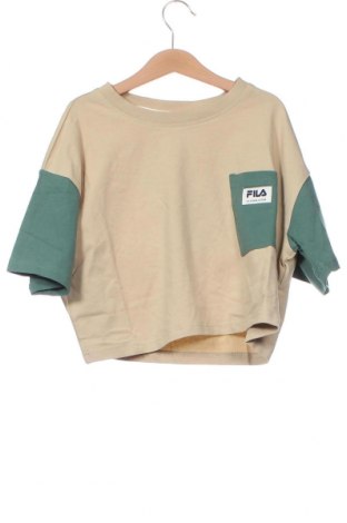 Детска тениска FILA, Размер 8-9y/ 134-140 см, Цвят Бежов, Цена 30,60 лв.