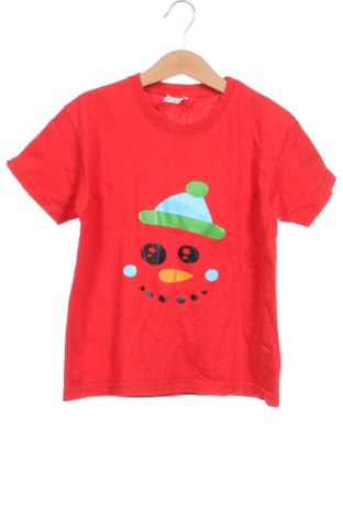 Kinder T-Shirt Fruit Of The Loom, Größe 5-6y/ 116-122 cm, Farbe Rot, Preis € 2,58