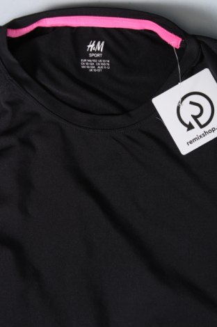 Kinder T-Shirt H&M, Größe 10-11y/ 146-152 cm, Farbe Schwarz, Preis 10,20 €