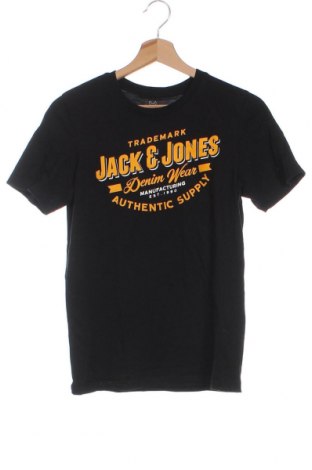 Παιδικό μπλουζάκι Jack & Jones, Μέγεθος 13-14y/ 164-168 εκ., Χρώμα Μαύρο, Τιμή 4,80 €