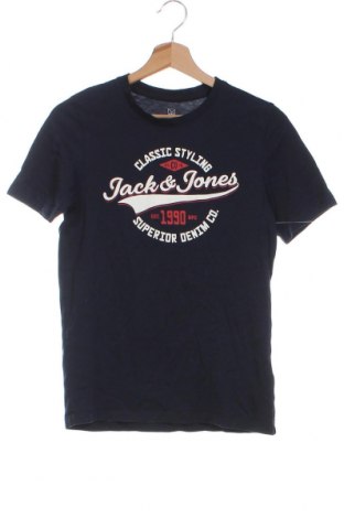 Παιδικό μπλουζάκι Jack & Jones, Μέγεθος 13-14y/ 164-168 εκ., Χρώμα Μπλέ, Τιμή 4,80 €