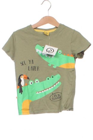 Παιδικό μπλουζάκι Kiki & Koko, Μέγεθος 4-5y/ 110-116 εκ., Χρώμα Πράσινο, Τιμή 7,00 €