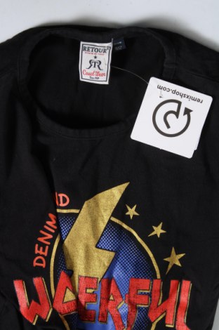 Dziecięcy T-shirt Retour Jeans, Rozmiar 11-12y/ 152-158 cm, Kolor Czarny, Cena 35,95 zł