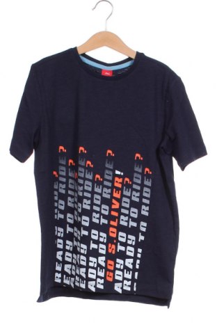 Παιδικό μπλουζάκι S.Oliver, Μέγεθος 8-9y/ 134-140 εκ., Χρώμα Μπλέ, Τιμή 17,01 €