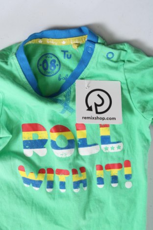 Dětské tričko  Tu, Velikost 3-6m/ 62-68 cm, Barva Zelená, Cena  191,00 Kč