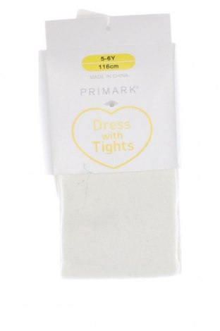 Детски чорапогащник Primark, Размер 4-5y/ 110-116 см, Цвят Бял, Цена 14,40 лв.