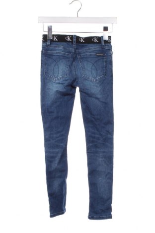 Детски дънки Calvin Klein Jeans, Размер 8-9y/ 134-140 см, Цвят Син, Цена 48,00 лв.
