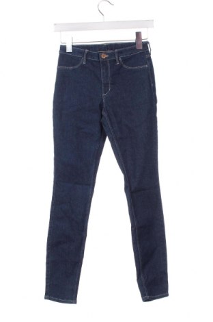 Dětské džíny  H&M, Velikost 11-12y/ 152-158 cm, Barva Modrá, Cena  102,00 Kč