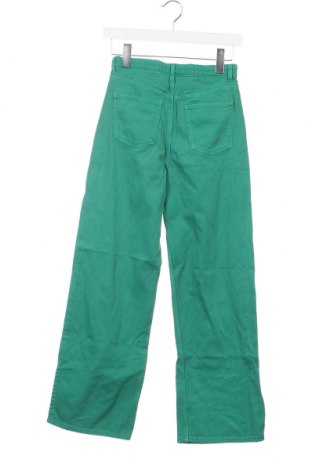 Детски дънки H&M, Размер 12-13y/ 158-164 см, Цвят Зелен, Цена 15,36 лв.