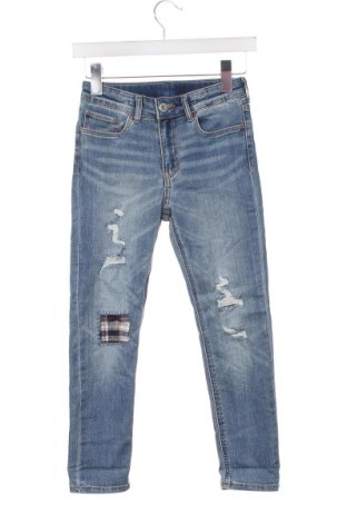 Dětské džíny  H&M, Velikost 8-9y/ 134-140 cm, Barva Modrá, Cena  281,00 Kč