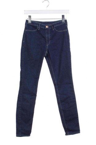 Dětské džíny  H&M, Velikost 12-13y/ 158-164 cm, Barva Modrá, Cena  255,00 Kč
