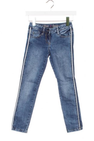 Dziecięce jeansy S.Oliver, Rozmiar 7-8y/ 128-134 cm, Kolor Niebieski, Cena 57,58 zł