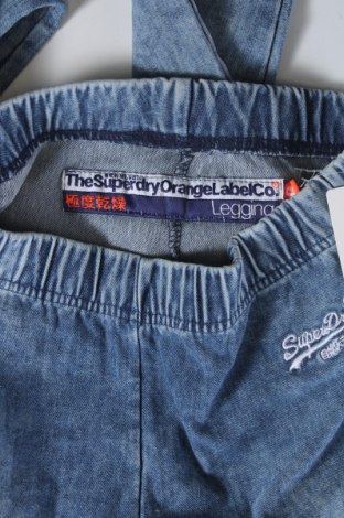 Dziecięce jeansy Superdry, Rozmiar 7-8y/ 128-134 cm, Kolor Niebieski, Cena 64,77 zł