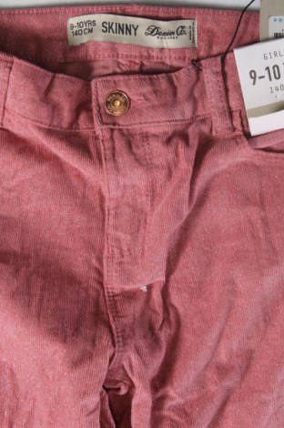 Παιδικό κοτλέ παντελόνι Denim Co., Μέγεθος 9-10y/ 140-146 εκ., Χρώμα Ρόζ , Τιμή 7,14 €