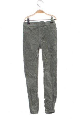 Pantaloni de catifea reiată, pentru copii H&M, Mărime 7-8y/ 128-134 cm, Culoare Verde, Preț 41,45 Lei