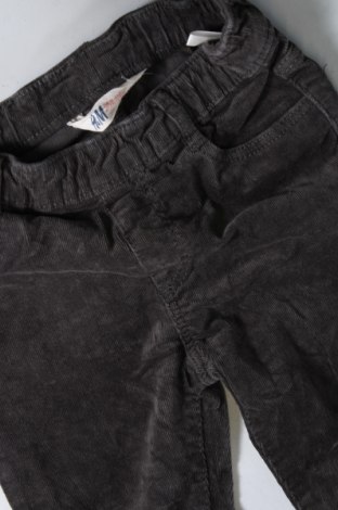 Παιδικό κοτλέ παντελόνι H&M, Μέγεθος 4-5y/ 110-116 εκ., Χρώμα Γκρί, Τιμή 5,20 €