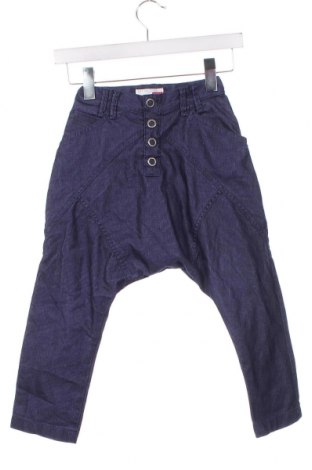 Pantaloni de catifea reiată, pentru copii Name It, Mărime 5-6y/ 116-122 cm, Culoare Albastru, Preț 59,21 Lei