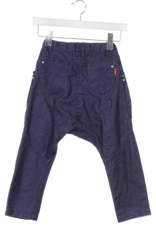 Pantaloni de catifea reiată, pentru copii Name It, Mărime 5-6y/ 116-122 cm, Culoare Albastru, Preț 34,54 Lei