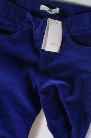 Παιδικό κοτλέ παντελόνι Nanos, Μέγεθος 2-3y/ 98-104 εκ., Χρώμα Μπλέ, Τιμή 18,70 €